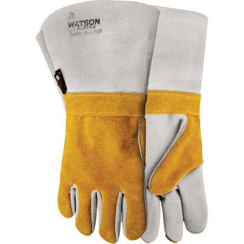 Gants de soudage 1034 Wopper, Cuir de vache refendu, Taille 10 Sidevic Inc.