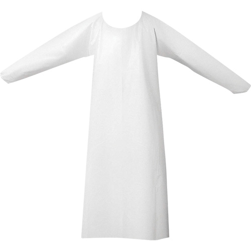 CoverMe Gowns, One Size, White, Polyurethane Sidevic Inc.