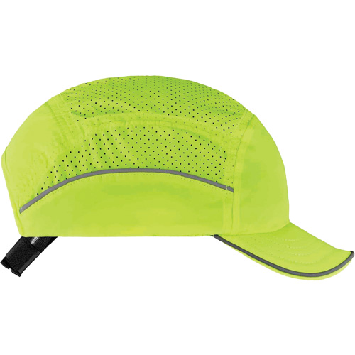 Skullerz&reg; 8955 Lightweight Bump Cap Hat, High Visibility Lime Green Sidevic Inc.