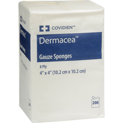 &eacute;ponges de gaze, Tampon, 4" lo x 4" la, Dispositif m&eacute;dical Non m&eacute;dical Sidevic Inc.