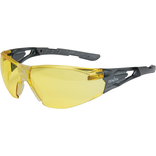 Lunettes de s&eacute;curit&eacute; s&eacute;rie Z2900, Lentille Ambr&eacute;e, Anti-&eacute;gratignures, ANSI Z87+/R&eacute;pond ou surpasse la norme CSA Z94.3 Sidevic Inc.