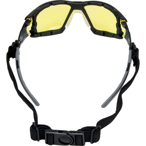 Z2900 Series Safety Glasses with Foam Gasket, Amber Lens, Anti-Scratch, ANSI Z87+/Meets/Exceeds CSA Z94.3 Sidevic Inc.