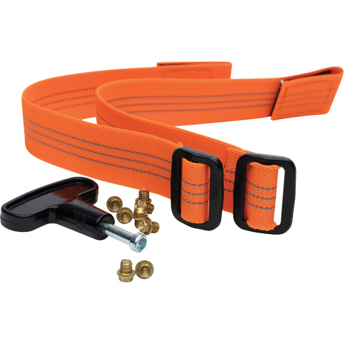 Crampons et sangles de rechange en laiton pour crampons &agrave; glace Midcleat Sidevic Inc.