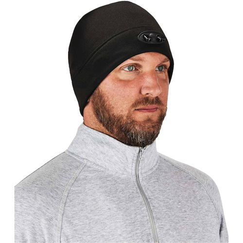 N-Ferno&reg; Skull Cap Beanie Hat with LED Lights, One Size, Orange Sidevic Inc.