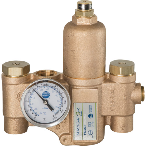 Navigator EFX20 Emergency Fixture Thermostatic Mixing Valve, 30 GPM Sidevic Inc.