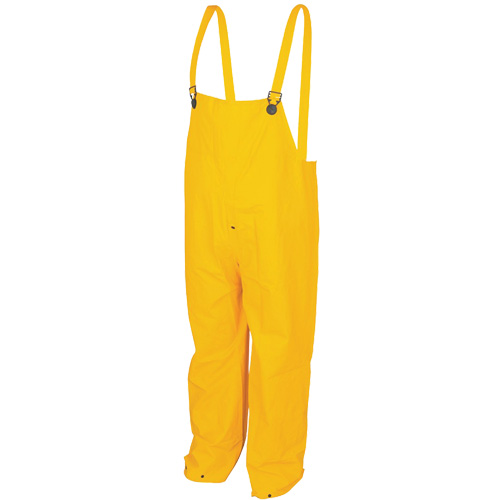 Classic Series Bib Rain Pants, Large, Polyester/PVC, Yellow Sidevic Inc.