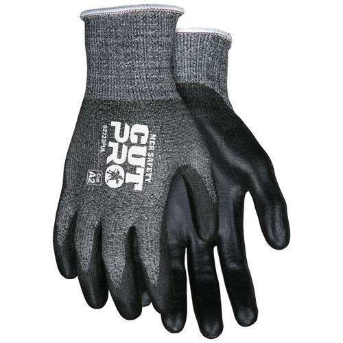 Gants r&eacute;sistant aux coupes Safety Cut Pro, Taille Grand, Calibre 13, Rev&ecirc;tement Polyur&eacute;thane, Enveloppe en PEHP, ASTM ANSI niveau A2 Sidevic Inc.