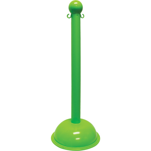 Heavy-Duty Stanchion, 40" High, Green Sidevic Inc.