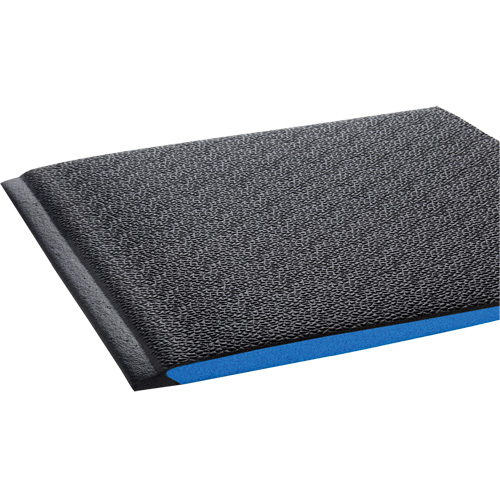 Wear-Bond Comfort-King Ergonomic Mats, Pebbled, 3' x 5' x 9/16", Black, Vinyl Foam Sidevic Inc.