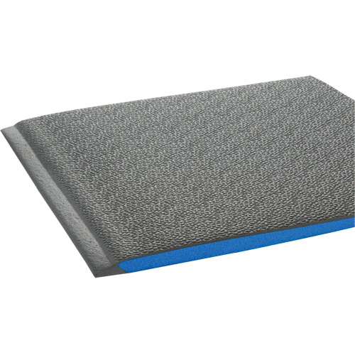 Wear-Bond Comfort-King Ergonomic Mats, Pebbled, 3' x 5' x 9/16", Grey, Vinyl Foam Sidevic Inc.