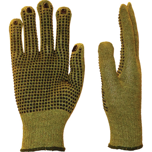 Gants r&eacute;sistants aux coupures Confortpicot, Taille 9, Calibre 10, Rev&ecirc;tement PVC, Enveloppe en Aramide, EN 388 niveau 3 Sidevic Inc.