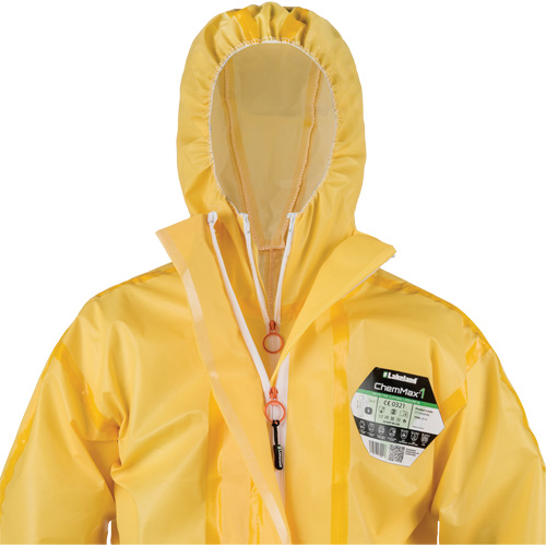 Combinaisons ChemMax 1, Poly&eacute;thyl&egrave;ne/Polypropyl&egrave;ne, 4T-Grand, Jaune Sidevic Inc.