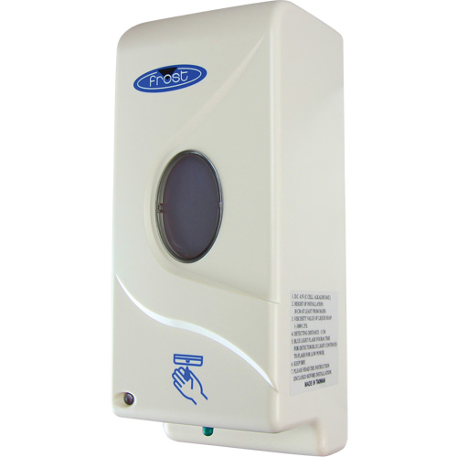 Distributeur de savon et de d&eacute;sinfectant, Sans contact, Capacit&eacute; de 1000 ml, Format Vrac Sidevic Inc.