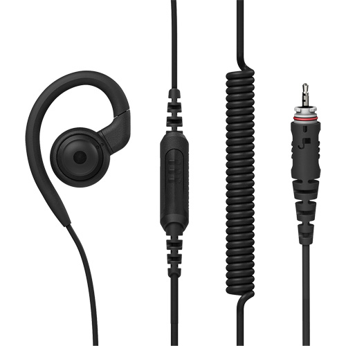CLPE Series In-Line PTT Earpiece with Standard Cord Sidevic Inc.