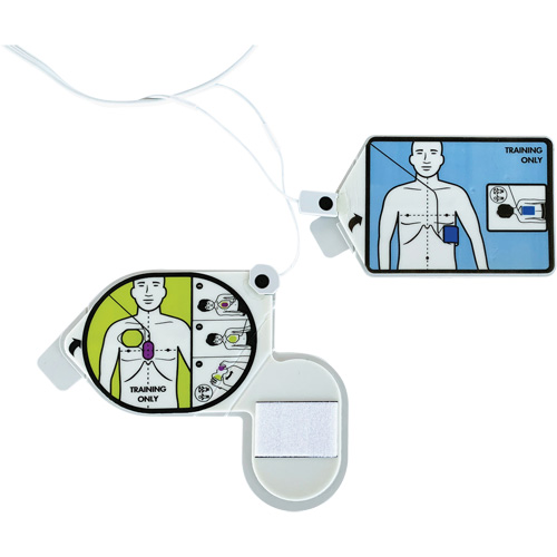 Trainer CPR Uni-Padz&reg; Electrode Replacement Adhesive Gels, Zoll AED 3 For, Non-Medical Sidevic Inc.