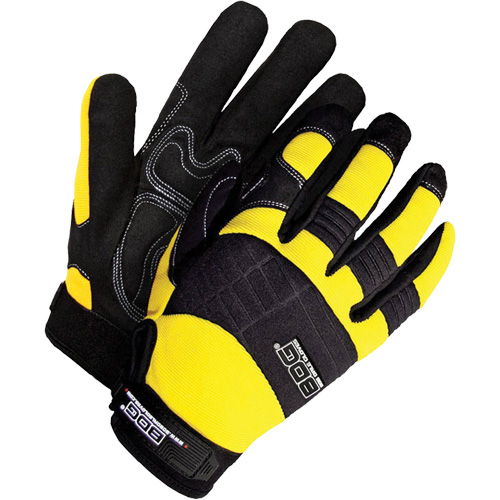 Gants performants &agrave; usage intensif avec paumes coussin&eacute;es, Taille Petit, Paume Synth&eacute;tique Sidevic Inc.