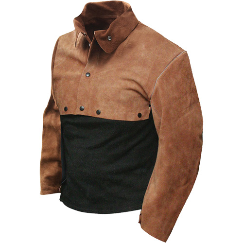 Standard Grade Leather Cape Sleeve, Medium, Brown Sidevic Inc.