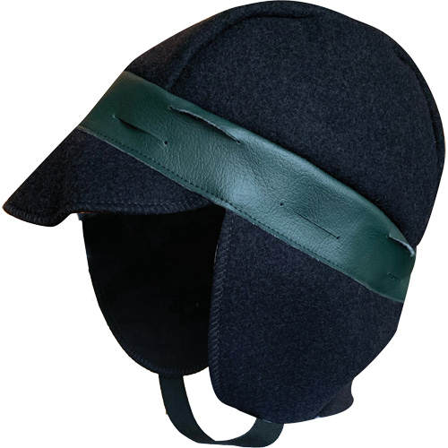 Safety Helmet Winter Liner, Sheep Lining, One Size, Navy Blue Sidevic Inc.