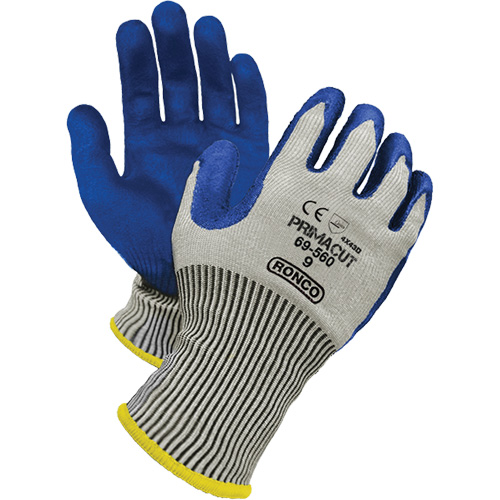 Gants r&eacute;sistant &agrave; la coupe PrimaCut, Taille 9, Calibre 13, Rev&ecirc;tement Nitrile, Enveloppe en PEHP, ANSI/ISEA 105 niveau 4/EN 388 niveau 5 Sidevic Inc.