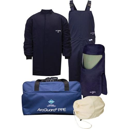 Arcguard Revolite Medium Arc Flash Suit Kit with Lift Front Hood, 40 cal/cm² Sidevic Inc.