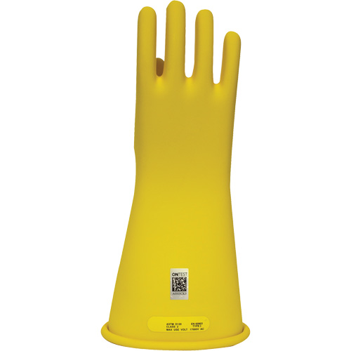 Arcguard Rubber Voltage Gloves, Size 8, 10" L Sidevic Inc.
