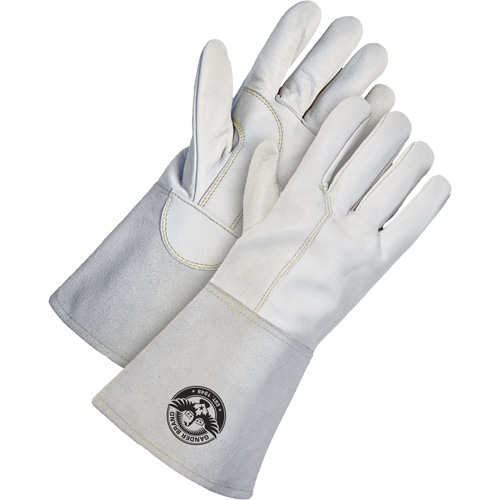 Gants de soudage &agrave; l'arc TIG, Cuir de ch&egrave;vre refendu, Taille Grand Sidevic Inc.