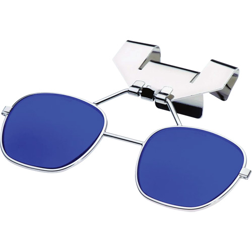 Lentilles sur pince pivotante Klip Lift s&eacute;rie 880 d'Uvex pour casques de s&eacute;curit&eacute; Sidevic Inc.