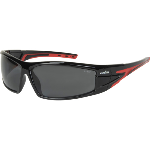 Lunettes de s&eacute;curit&eacute; de s&eacute;rie Z3300, Lentille Grise/fum&eacute;e, Anti-&eacute;gratignures/Polaris&eacute;, ANSI Z87+/R&eacute;pond ou surpasse la norme CSA Z94.3 Sidevic Inc.