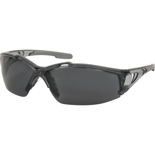 Lunettes de s&eacute;curit&eacute; de s&eacute;rie Z3400, Lentille Grise/fum&eacute;e, Anti-&eacute;gratignures/Polaris&eacute;, ANSI Z87+/R&eacute;pond ou surpasse la norme CSA Z94.3 Sidevic Inc.