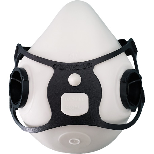 Respirateur &agrave; demi-masque Comfort-Air 400Nx sans soupape d'expiration, &eacute;lastom&egrave;re/Caoutchouc, Moyen/grand Sidevic Inc.