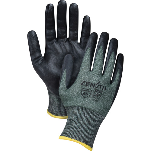 Gants l&eacute;gers et haute dext&eacute;rit&eacute; r&eacute;sistants &agrave; la coupe, Taille T-Grand, Calibre 18, Rev&ecirc;tement Mousse de nitrile, Enveloppe en Nylon/PEHP/Spandex, ASTM ANSI niveau A5 Sidevic Inc.