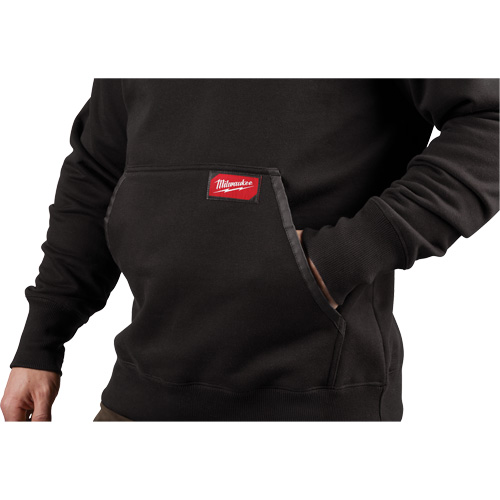 Chandail &agrave; capuchon lourd, Hommes, Petit, Noir Sidevic Inc.