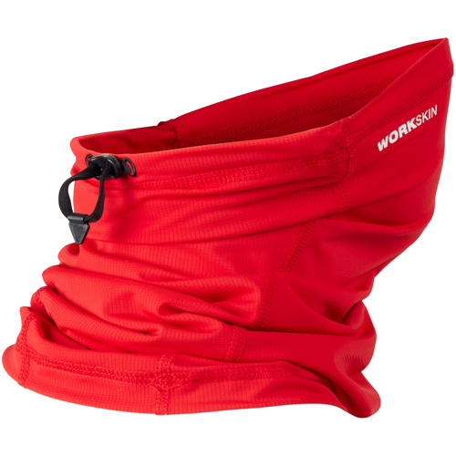 Workskin Neck Gaiter, Red, Polyester Sidevic Inc.
