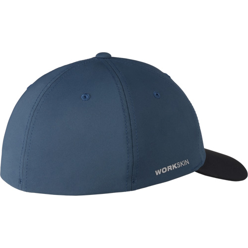 Workskin Fitted Hat, Blue, Poly-Cotton Sidevic Inc.