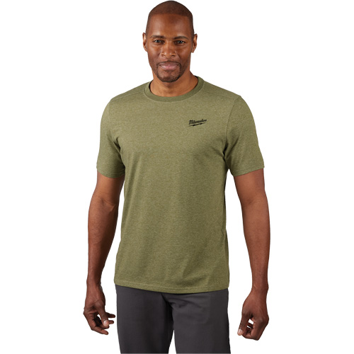 T-shirt de travail hybride, Hommes, Petit, Vert Sidevic Inc.