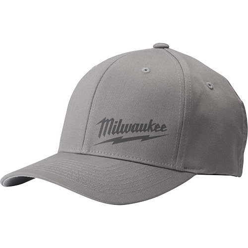 Flexfit&reg; Fitted Hat - Small/Medium, Grey, Poly-Cotton Sidevic Inc.