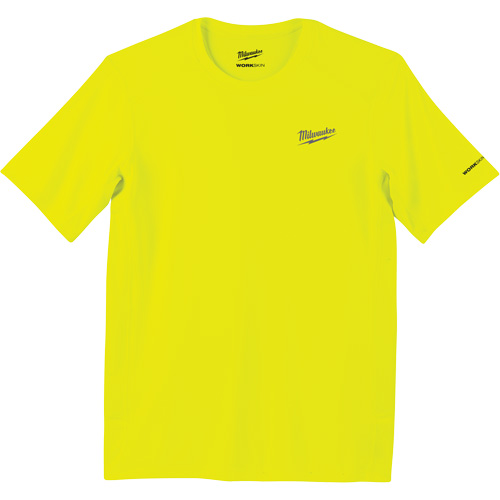 Workskin Lightweight High Visibility Shirt, Men's, Small, Yellow Sidevic Inc.