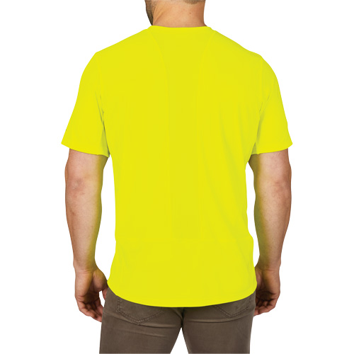 Workskin Lightweight High Visibility Shirt, Men's, Small, Yellow Sidevic Inc.