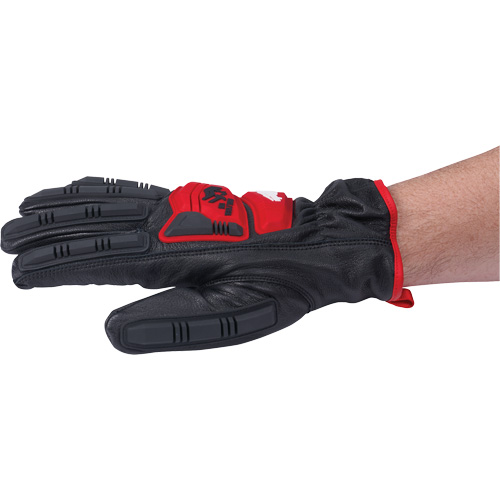 Goatskin Impact Gloves, Small, Grain Leather Palm Sidevic Inc.