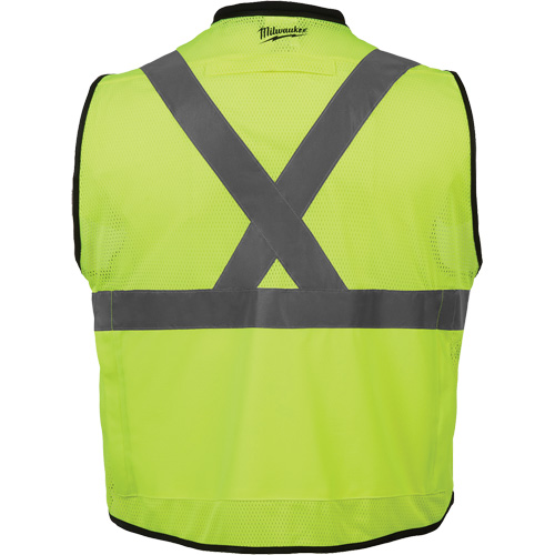 Veste de s&eacute;curit&eacute; haute performance, Jaune lime haute visibilit&eacute;, Grand/T-Grand Sidevic Inc.