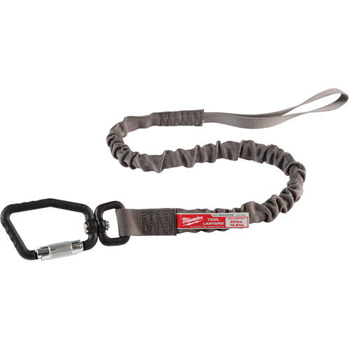 Locking Tool Lanyard, Bungee, Carabiner/Loop Sidevic Inc.