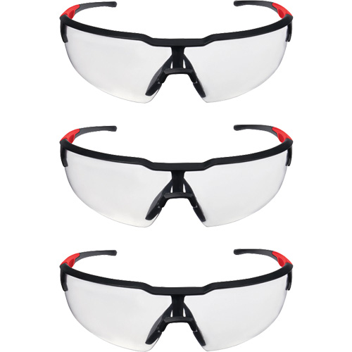 Safety Glasses, Clear Lens, Anti-Scratch, ANSI Z87+/Meets/Exceeds CSA Z94.3 Sidevic Inc.