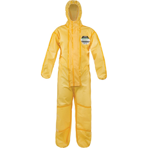 ChemMax&reg; 1 Coveralls, Polyethylene/Polypropylene, Small, Yellow Sidevic Inc.
