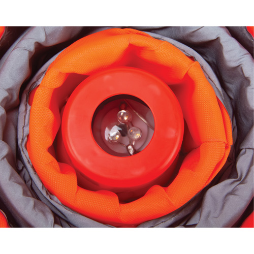 C&ocirc;ne de signalisation repliable, 18" h, Orange Sidevic Inc.