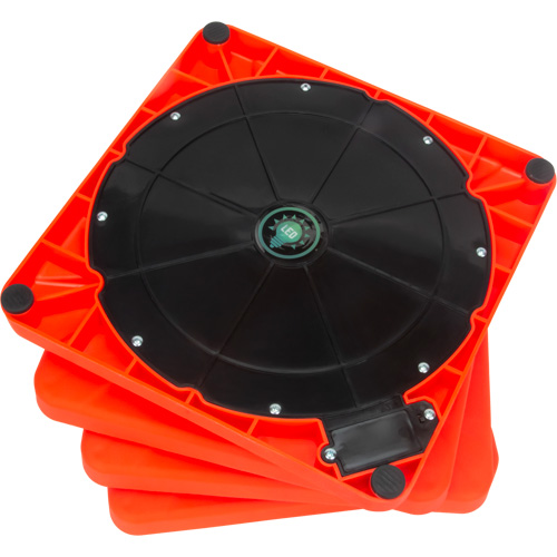 C&ocirc;ne de signalisation repliable, 28" h, Orange Sidevic Inc.