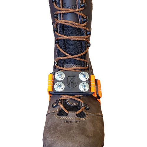 Crampon &agrave; glace anti&eacute;tincelles Midcleat, Acier au carbone, Traction Crampon, Taille unique Sidevic Inc.