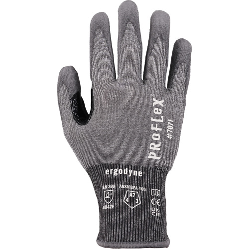 Gants enduit de PU r&eacute;sistant &agrave; la coupe ProFlex 7071, Taille Petit, Calibre 18, Rev&ecirc;tement Polyur&eacute;thane, Enveloppe en PEHP/Tungst&egrave;ne, ASTM ANSI niveau A7/EN 388 niveau F Sidevic Inc.