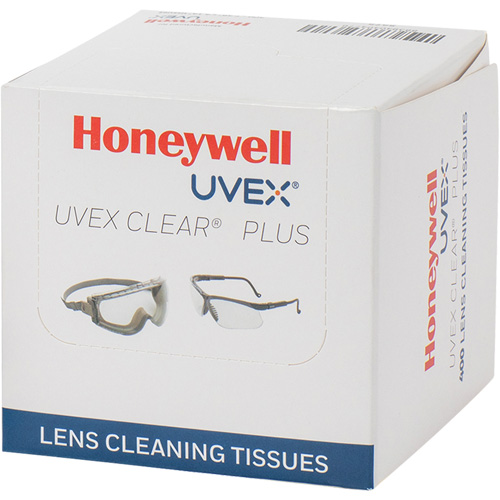 Uvex Clear&reg; Plus Lens Tissues, 4.125" x 3.96" Sidevic Inc.