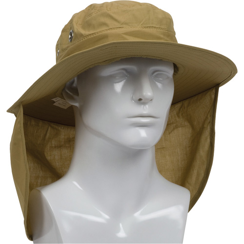 Chapeau forestier refroidissant par &eacute;vaporation EZ-Cool, Khaki Sidevic Inc.