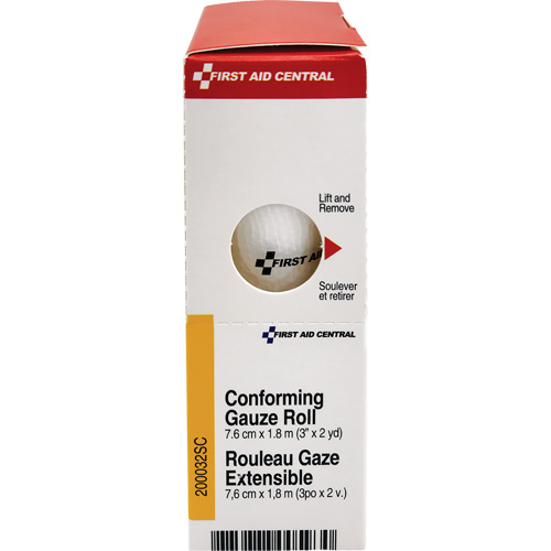 SmartCompliance&reg; Refill Conforming Stretch Gauze Bandage, Roll, 6' L x 3" W, Sterile, Medical Device Class 1 Sidevic Inc.